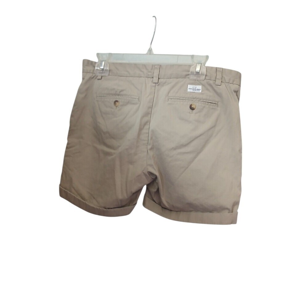 Vineyard Vines Khaki Chino Shorts Men’s Size 32 Classic Fit Casual Preppy Summer - Picture 2 of 5